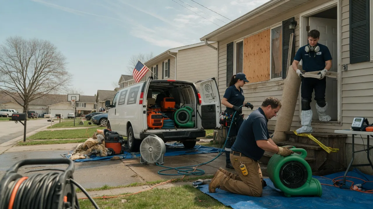 Water Damage Restoration in Leavittsburg, OH near me